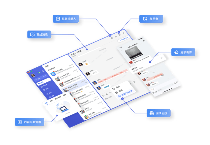 本地部署云部署选择_企业内部聊天软件_和钉钉类似的工作软件