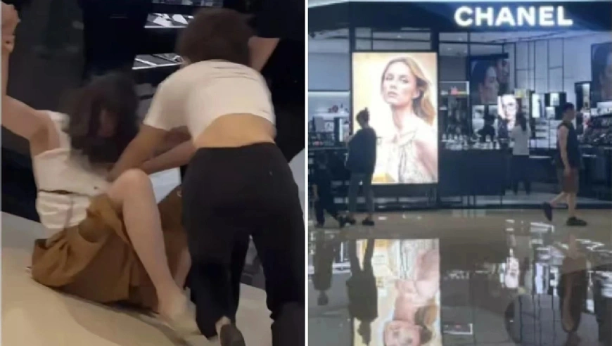 合肥万象城香奈儿柜姐与顾客扭打 警方：已调解无伤亡