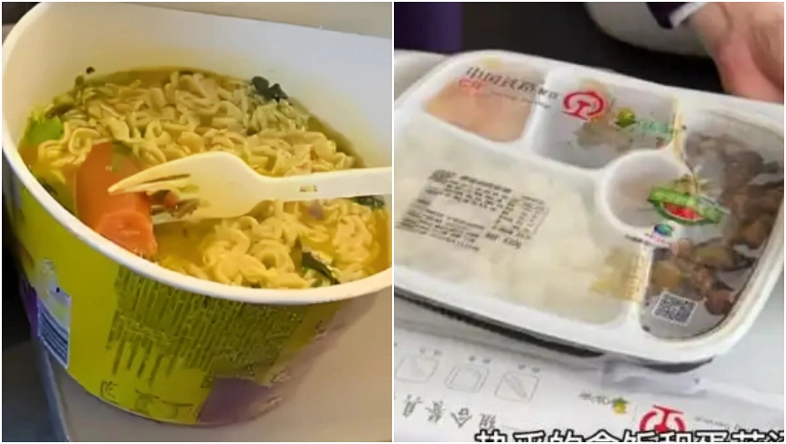 高铁禁泡方便面引争议：12306“请勿食用”与客服“可携带”说法打架