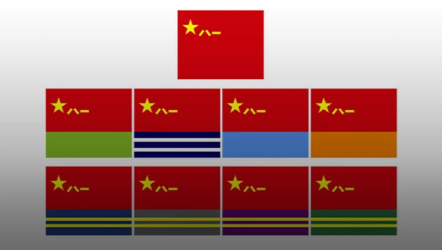 中国人民解放军发布新时代军旗体系，8月1日正式启用