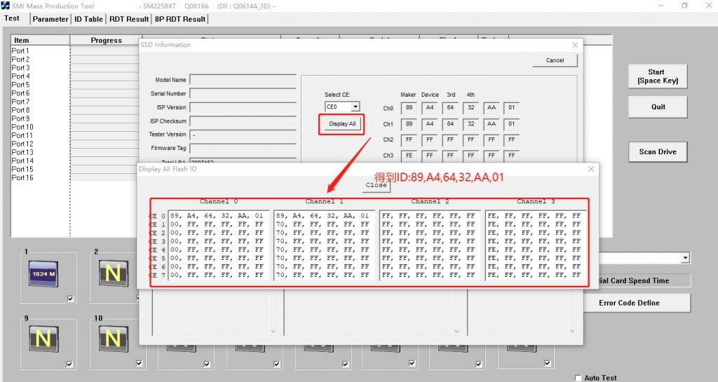 量产SM2258XT软件+开卡教程-主要用于修复固态硬盘!不认盘、无法分区、无法格式化、读写蓝屏死机无响应统统搞定