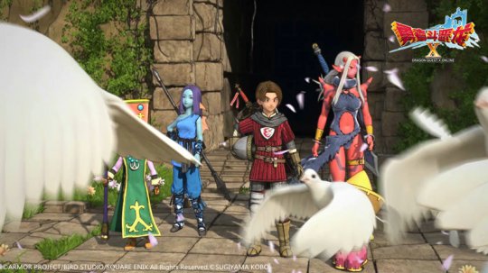 今日盛大游戏宣布！勇者斗恶龙X10月26日开启不删档测试