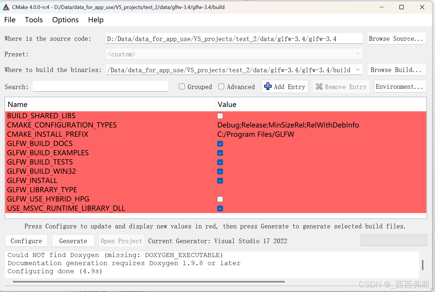 opengl安装教程_OpenGL环境搭建_GLFWGLADGLM配置教程