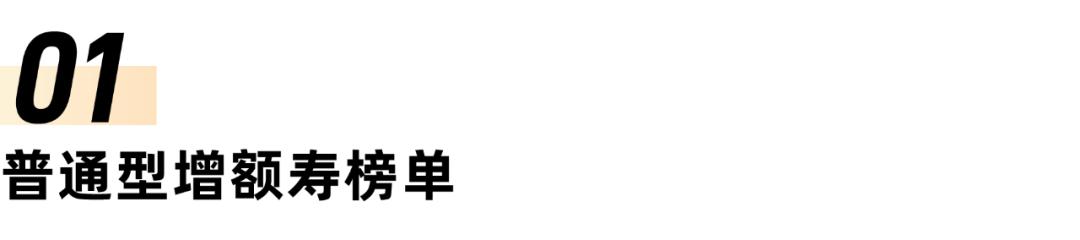 增额寿产品推荐_互联网理财产品一览_预定利率下调后储蓄险榜单分析