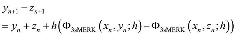 explicit method_Runge-Kutta多阶导数方法_3阶MERK方法