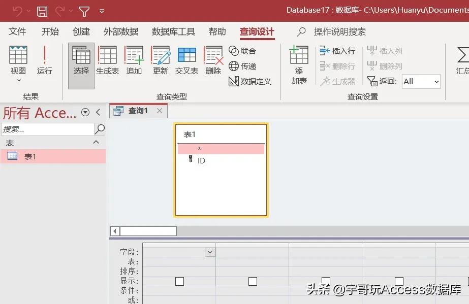 Access数据库五大组件作用_Access查询SQL使用技巧_access数据库技术与应用教程
