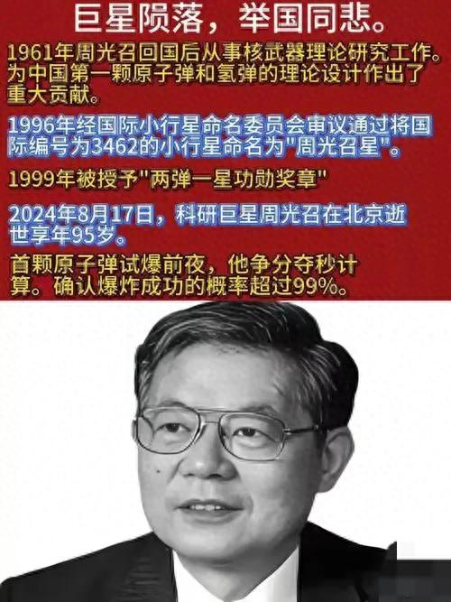 周光召 院士 生平事迹_两弹一星 陈达_周光召 两弹一星 功勋奖章