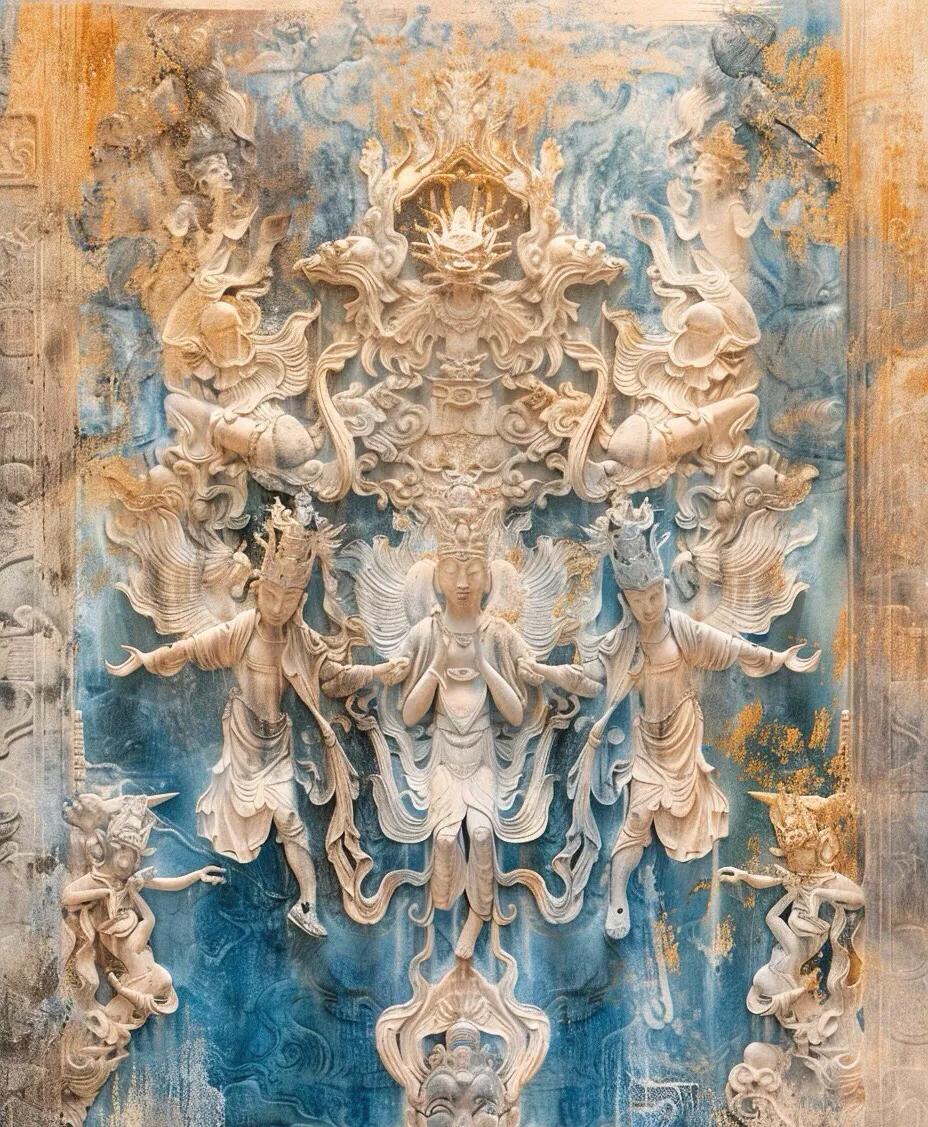 敦煌莫高窟特点_敦煌莫高窟壁画_莫高窟彩塑艺术